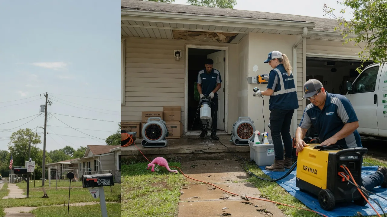 Storm Damage Water Removal in Pemberton, OH near me